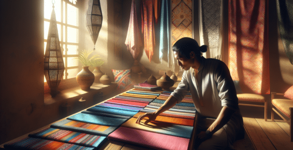 Comment choisir le tissu idéal pour votre Sedari marocain
