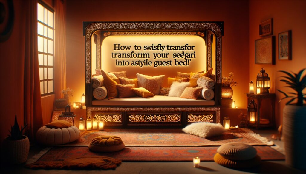 découvrez comment transformer facilement un sedari en un lit d'appoint pratique et élégant. suivez nos conseils et astuces pour maximiser l'espace dans votre intérieur tout en offrant un couchage confortable à vos invités.