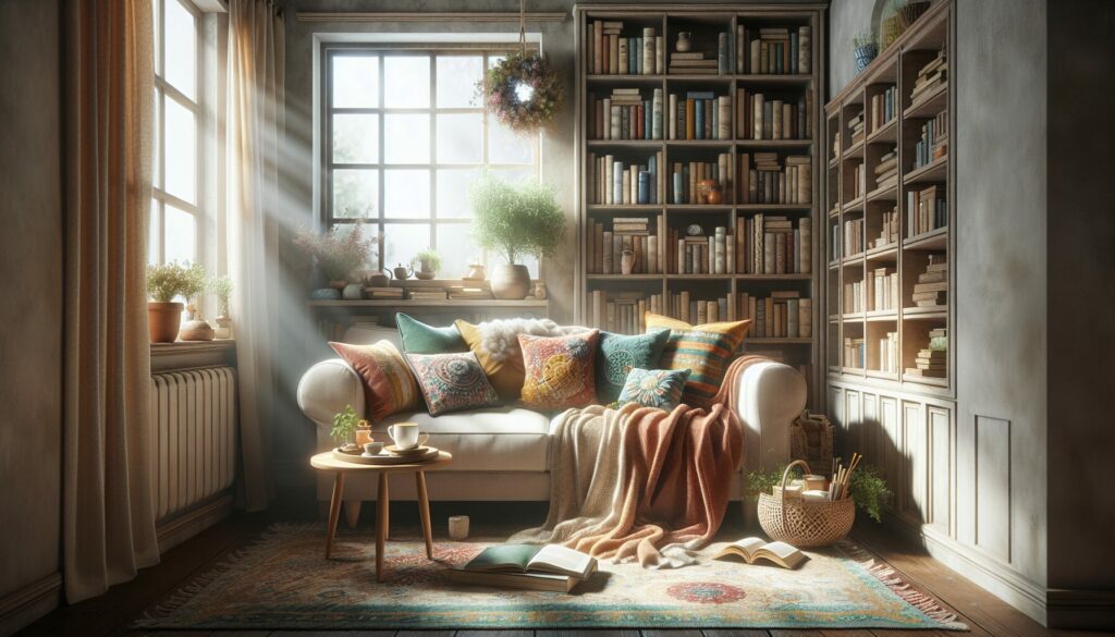 découvrez comment aménager un coin lecture cosy et accueillant avec un sedari. transformez votre espace en un havre de paix pour la lecture, alliant confort et esthétique. inspirez-vous de nos conseils et astuces pour créer un lieu de détente idéal.