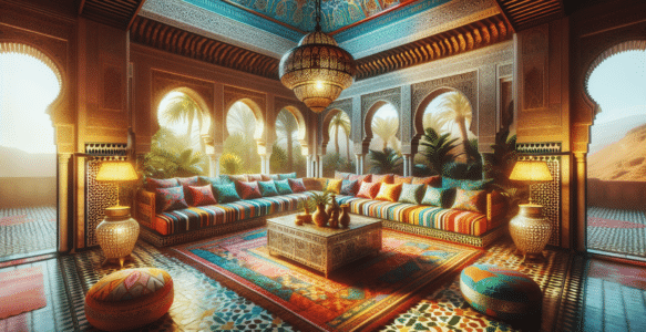 Le sedari marocain et son influence sur la décoration d’intérieur internationale
