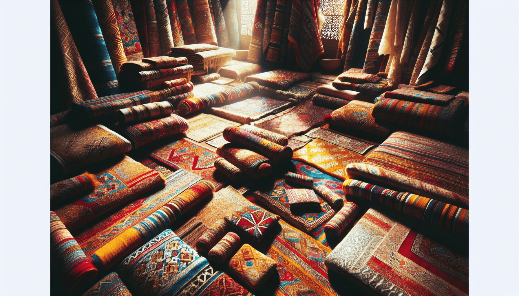 Les tissus du sedari marocain : un voyage à travers les textiles